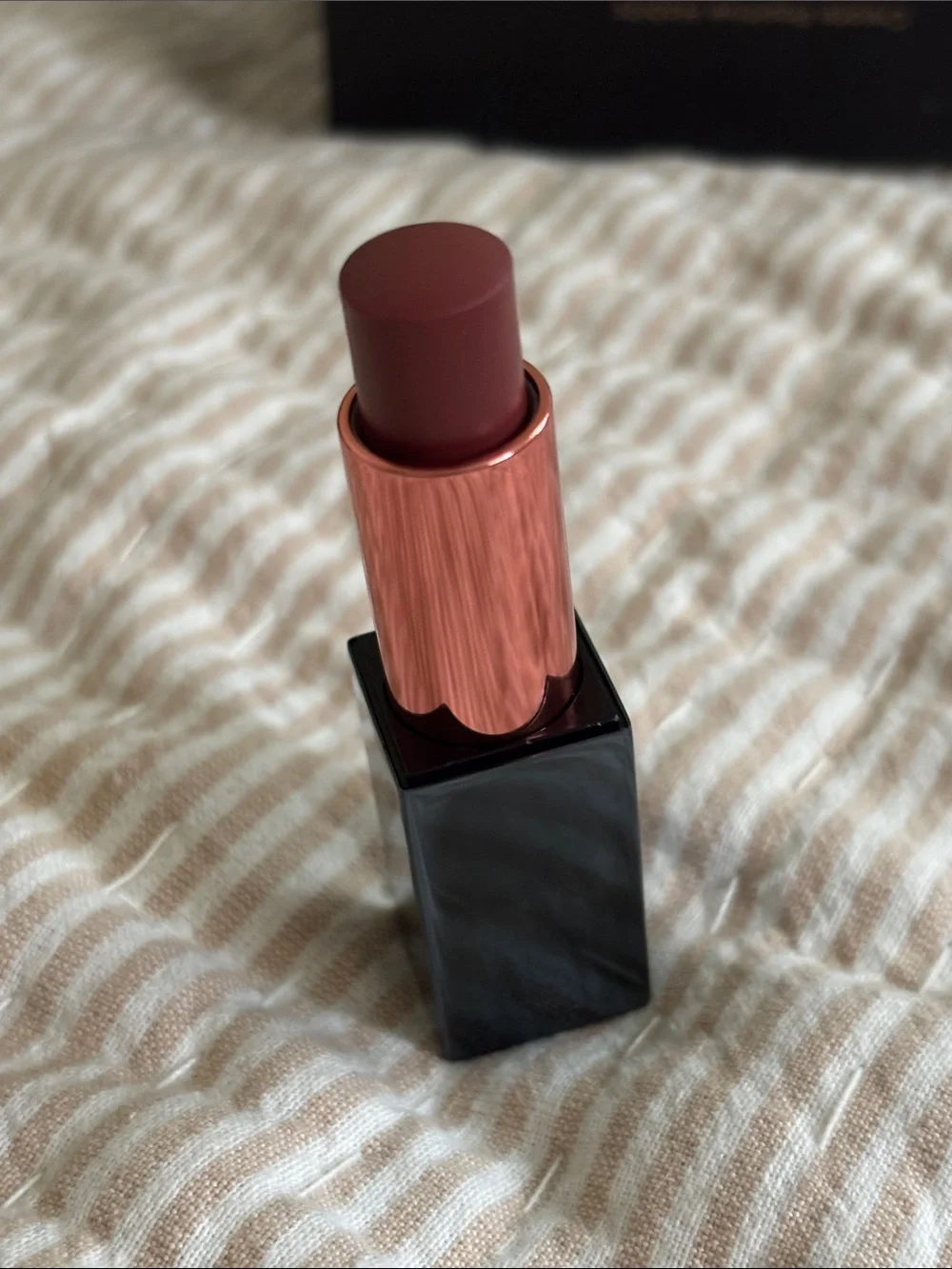 Soshe Peptide Glow Refillable Lip Balm — speakeasy dusty mauve